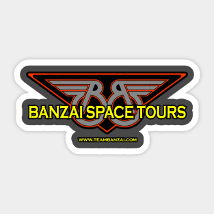 Banzai Tours Sticker